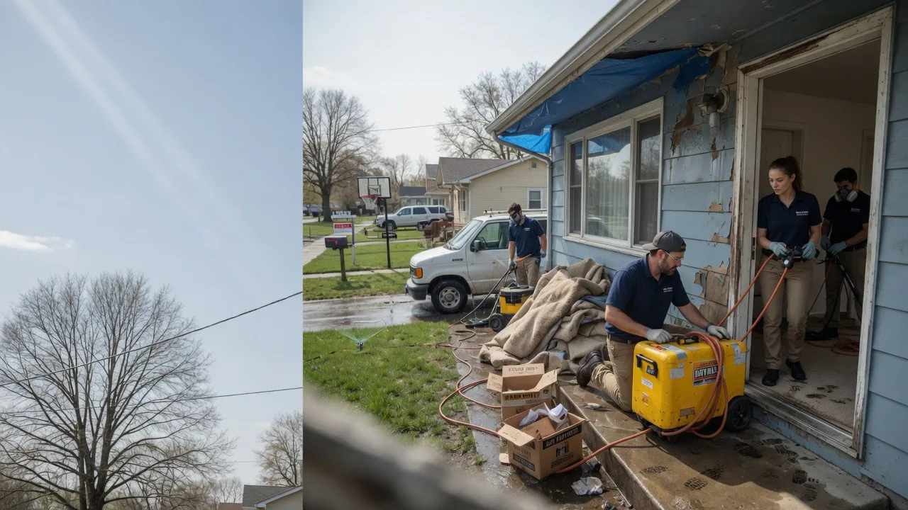 Basement Flood Cleanup in Pevely, MO near me